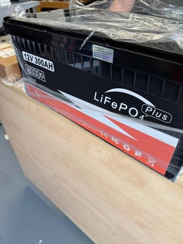 Te koop 48V / 12V - 300Ah LiFePO4 accu set – 15kWh - Nieuw beschikbaar voor biedingen