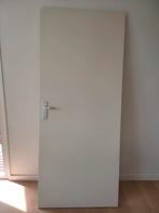 Opdekdeur 83 x 201,5 rechtsdraaiend, Doe-het-zelf en Verbouw, Ophalen, Gebruikt, 80 tot 100 cm, Binnendeur