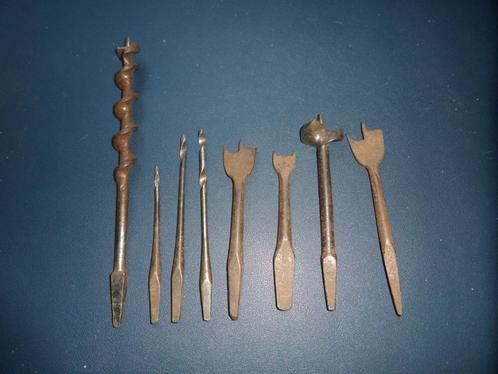 Houtborenset - Slangenboren - Lepelboren - enz, Antiek en Kunst, Antiek | Gereedschap en Instrumenten, Ophalen