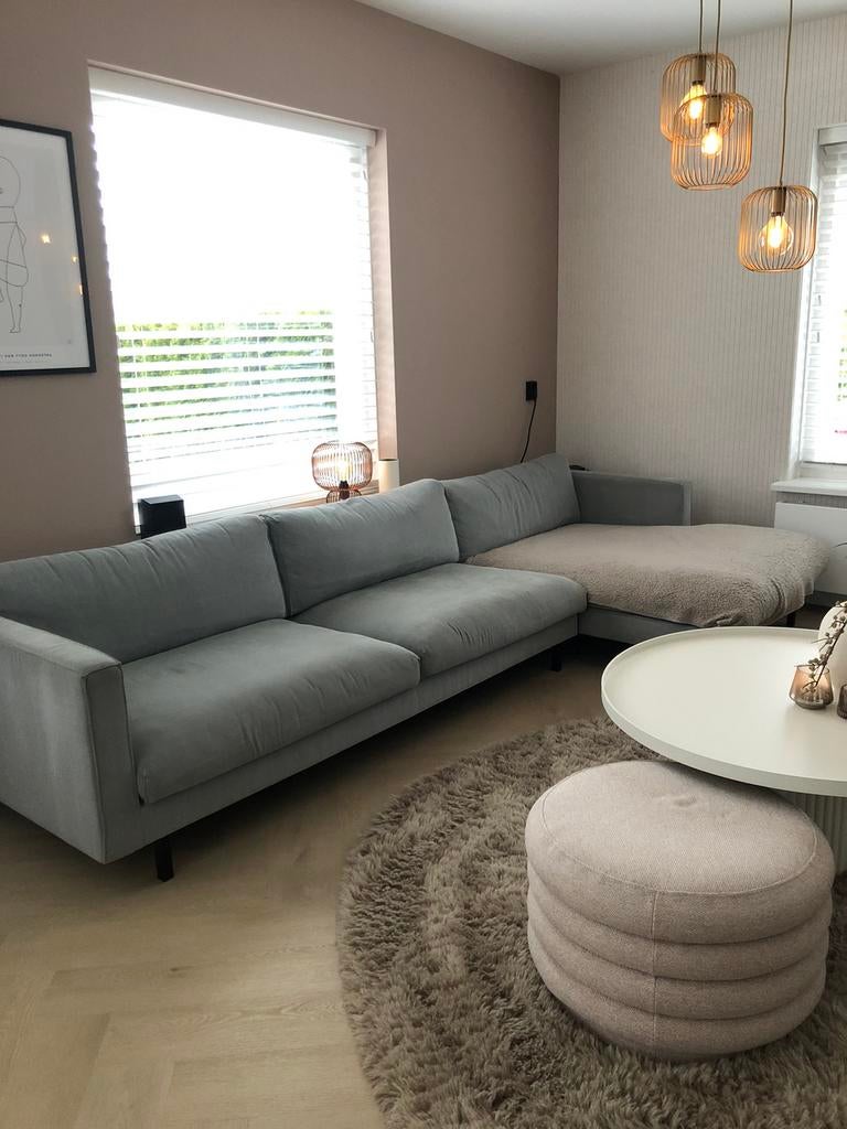 Hoekbank chili merk: Bodilson, Huis en Inrichting, Banken | Complete zithoeken, Gebruikt, Stof, Ophalen