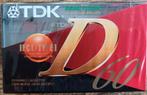 TDK D60- Cassette bandjes- nieuw, Cd's en Dvd's, Cassettebandjes, 2 t/m 25 bandjes, Ophalen of Verzenden, Onbespeeld, Nieuw in verpakking