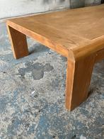 Salontafel essenhout, Ophalen, Gebruikt, 100 tot 150 cm, 50 tot 100 cm
