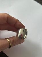 Zware zilveren bola ring, Sieraden, Tassen en Uiterlijk, Ringen, 17 tot 18, Ophalen of Verzenden, Zo goed als nieuw, Zilver