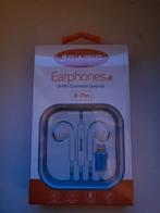 iswiss earphones - 8-pin - iphone - oordopjes - wit, Nieuw, Ophalen of Verzenden, In oorschelp (earbud)