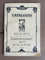 Anton Pieck Catalogus Kalenderplaten, Ophalen of Verzenden, Gebruikt, Gebruiksvoorwerp