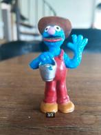JHP Sesamstraat boer Grover PVC-figuur verzamelobject 1980, Verzamelen, Poppetjes en Figuurtjes, Ophalen of Verzenden, Gebruikt
