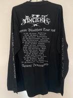 Ancient Longsleeve black metal tour shirt 1998 maat XL/XXL, Ophalen of Verzenden, Maat 56/58 (XL), Zo goed als nieuw, Zwart