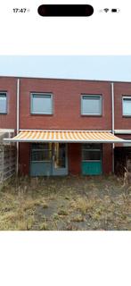 Zonnescherm elektrisch 550 breed, Tuin en Terras, Zonneschermen, Elektrisch, Ophalen of Verzenden, Zo goed als nieuw, 150 tot 300 cm