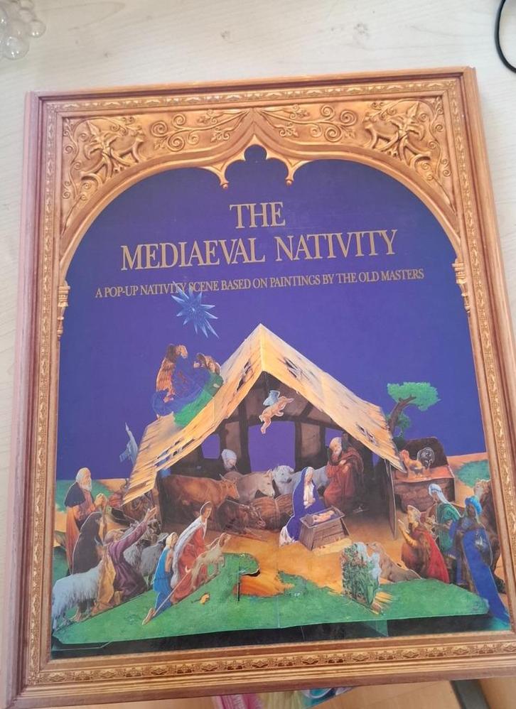 Kerststal 3d pop up boek, Diversen, Kerst, Nieuw, Ophalen of Verzenden