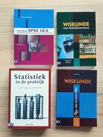 Boeken Statistiek, Wiskunde, SPSS, € 5 p.st., Boeken, Studieboeken en Cursussen, Ophalen of Verzenden, Zo goed als nieuw