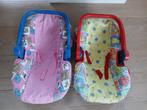 Poppen maxi cosi, 2 stuks, Ophalen of Verzenden, Gebruikt, Overige typen
