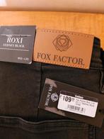 NIEUWE zwarte spijkerbroek van " Fox Factor " model Roxi., Ophalen of Verzenden, Zo goed als nieuw, Zwart, W33 - W36 (confectie 42/44)