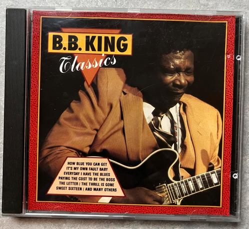 B.B. King - Classics (cd blues), Cd's en Dvd's, Vinyl | Jazz en Blues, Gebruikt, Blues, 1980 tot heden, Ophalen of Verzenden