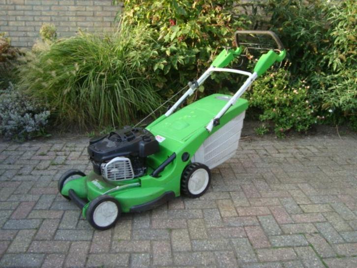 Viking MB 655.1 VS grasmaaier, loop of sloop !!!, Tuin en Terras, Grasmaaiers, Gebruikt, Benzine-grasmaaier, 50 cm of meer, Cirkelmaaier