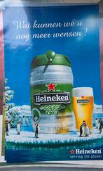 Heineken reclame, Verzamelen, Biermerken, Ophalen of Verzenden, Reclamebord, Plaat of Schild, Heineken