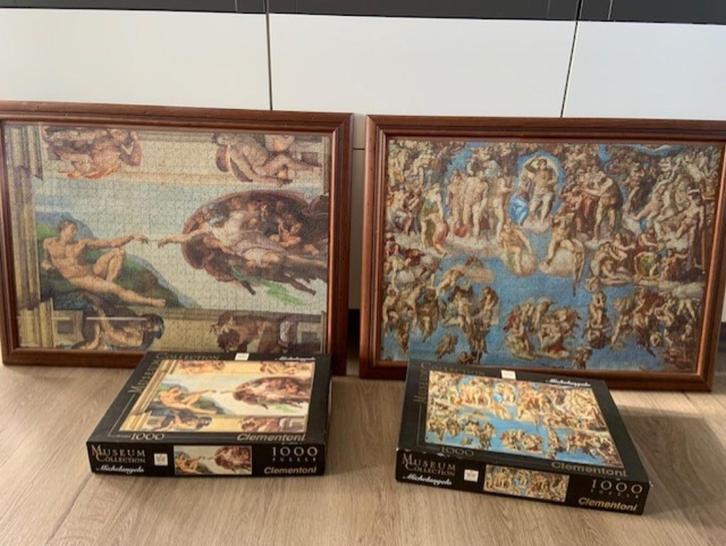 puzzel, Hobby en Vrije tijd, Denksport en Puzzels, Gebruikt, 500 t/m 1500 stukjes, Ophalen