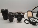 Pentaflex SL Camera met Soligor Lens + Toebehoren, Ophalen of Verzenden, Gebruikt, Spiegelreflex, Pentax