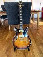 Ibanez JSM-100 John Scofield model met koffer, Ophalen of Verzenden, Zo goed als nieuw, Semi-solid body, Ibanez