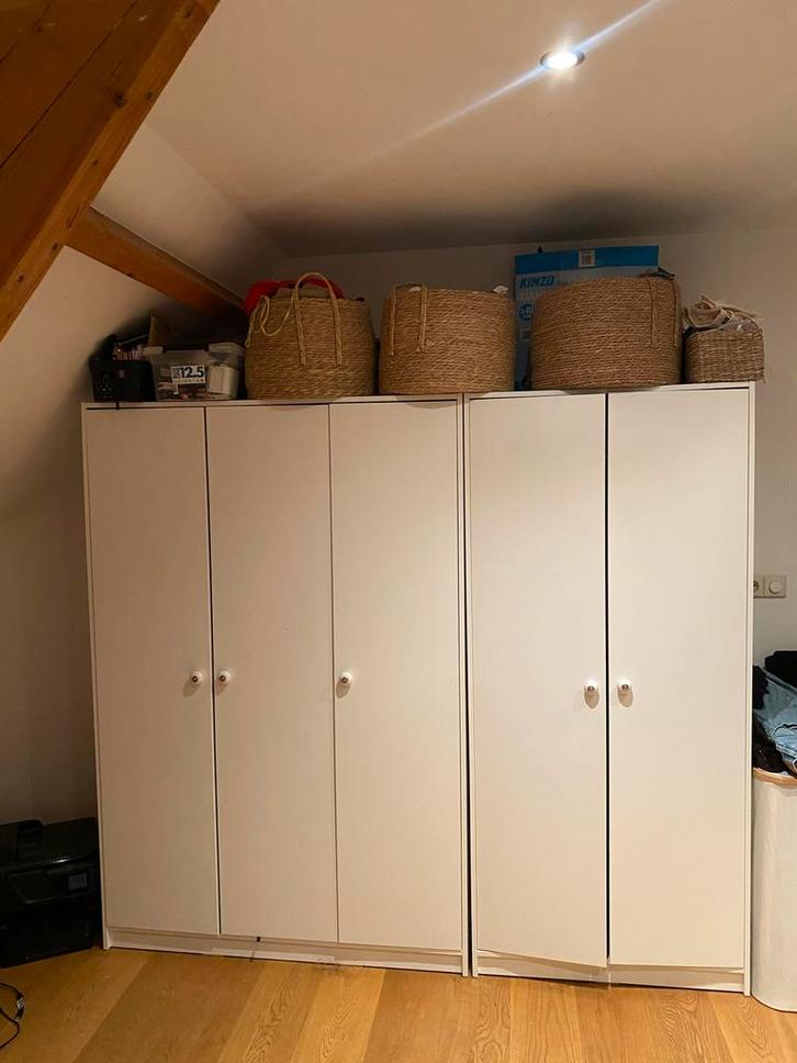 Kleppstad IKEA kledingkast 3+2 deurs, Huis en Inrichting, Badkamer | Complete badkamers, Zo goed als nieuw, Ophalen