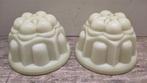 2 stuks puddingvorm glas Copier, Ophalen of Verzenden