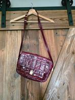 Prachtige Zenith krokodillenleren rode tas, Sieraden, Tassen en Uiterlijk, Tassen | Damestassen, Ophalen of Verzenden, Zo goed als nieuw