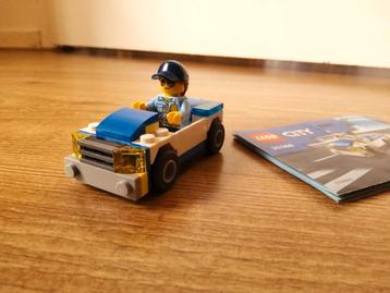 LEGO City 30366 Politieauto - Polybag - Compleet  beschikbaar voor biedingen