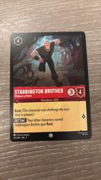 Disney Lorcana Stabbington brother 125-204 7ARI nonfoil, Ophalen of Verzenden, Zo goed als nieuw, Losse kaart