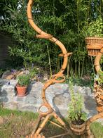 Vintage bamboe plantenstandaard, Antiek en Kunst, Ophalen
