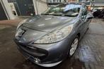 Peugeot 207 1.6 16V CC 88KW 2009 Grijs, Auto's, Voorwielaandrijving, 65 €/maand, 15 km/l, Zwart