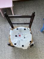 Leuk kinderstoeltje met rieten zitting, Kinderen en Baby's, Kinderkamer | Tafels en Stoelen, Ophalen, Gebruikt, Stoel(en)
