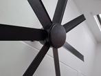 Zwarte, grote Eglo plafondventilator 47W, Ophalen, Ventilator met afstandsbediening, Gebruikt, Plafondventilator