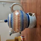 Bunzlau theepot, Antiek en Kunst, Antiek | Emaille, Ophalen of Verzenden