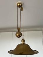 Koperen hanglamp modern / klassiek, Huis en Inrichting, Lampen | Hanglampen, Minder dan 50 cm, Zo goed als nieuw, Ophalen