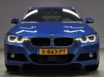 BMW 3 Serie Touring 335d xDrive M-Sport High Executive/ 6-Ci, Auto's, BMW, Automaat, Blauw, Leder, Diesel