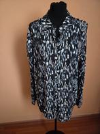 Yest blouse maat 48 - zwart, blauw, bruin, grijs, wit, Zwart, Maat 46/48 (XL) of groter, Ophalen of Verzenden, Gedragen