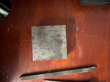 Vlaktas 50x50mm goudsmid gereedschap beschikbaar voor biedingen