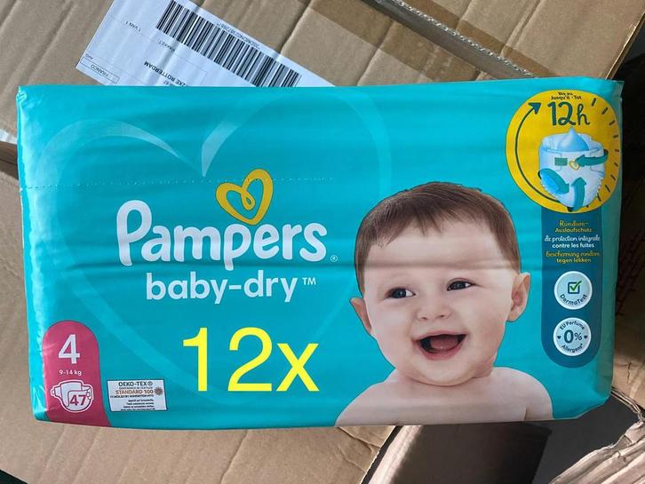 Pampers Baby-Dry maat 4 (9-14kg), Kinderen en Baby's, Badjes en Verzorging, Nieuw, Overige typen, Overige merken, Ophalen