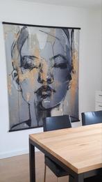 Wandkleed Face woman velvet, Ophalen