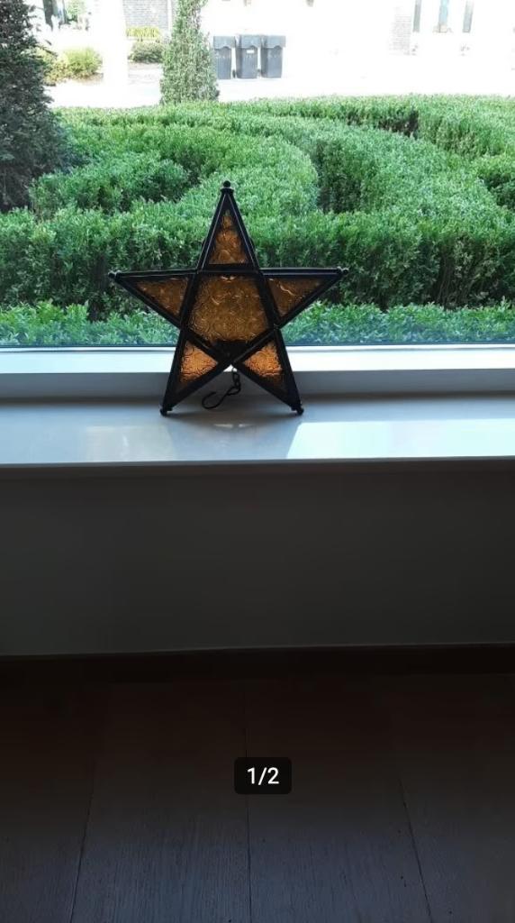 Kerstster, Diversen, Kerst, Zo goed als nieuw, Ophalen of Verzenden