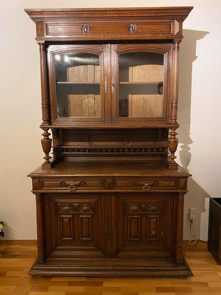 Eikenhouten Buffetkast - Prachtstuk!, Antiek en Kunst, Antiek | Meubels | Kasten, Ophalen