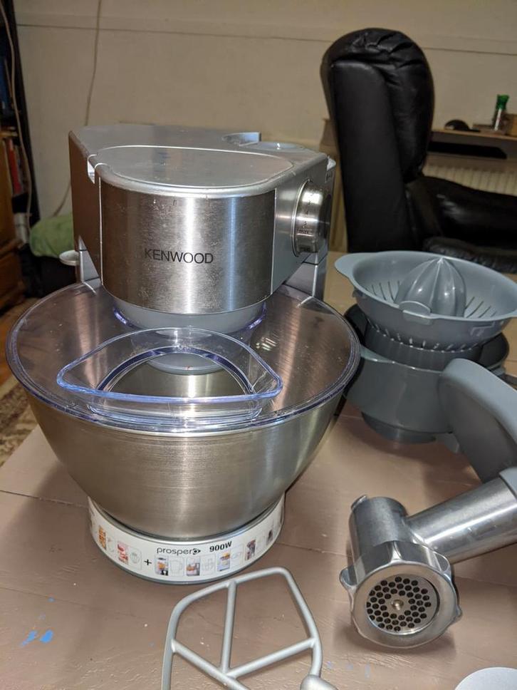 Kenwood keukenmachine, Witgoed en Apparatuur, Keukenmixers, Niet werkend, 3 snelheden of meer, Ophalen of Verzenden
