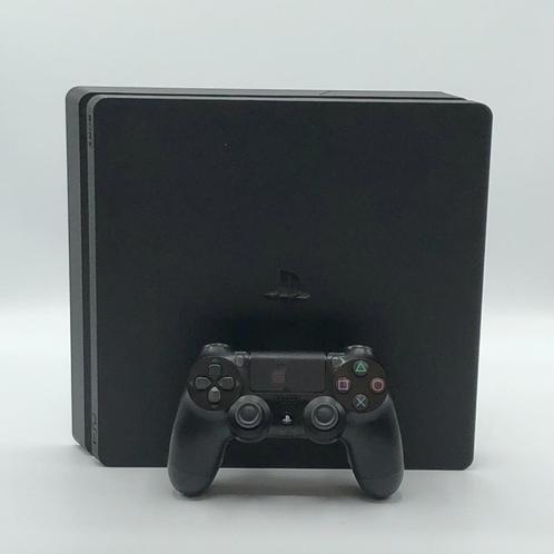 Playstation 4 Slim 1TB - Zwart, Spelcomputers en Games, Spelcomputers | Sony PlayStation 4, Zo goed als nieuw