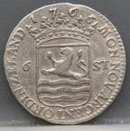 6 stuiver 1765 - scheepjesschelling 1765 Zeeland, Vóór koninkrijk, Verzenden, Zilver, Overige waardes