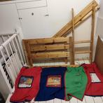 Halfhoog slaper of bed massief grenen met tent.Merk:Flexa., Ophalen, Zo goed als nieuw, 180 cm of meer, 85 tot 100 cm