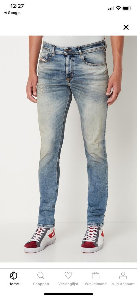 Diesel jeans maat 31, Kleding | Heren, Spijkerbroeken en Jeans, Zo goed als nieuw, W32 (confectie 46) of kleiner, Blauw, Ophalen of Verzenden
