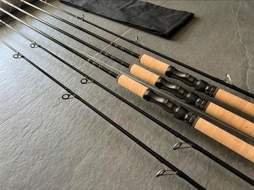 3 x Rod Visions Smart Play 12ft 2lbs Gunsmoke ONGEBRUIKT! beschikbaar voor biedingen