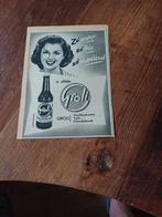 Advertentie van Groli vruchtendranken 1954, Verzamelen, Ophalen of Verzenden, Gebruikt, Overige typen