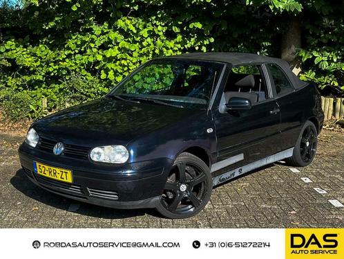 Volkswagen Golf Cabrio 1.6, Auto's, Volkswagen, Bedrijf, Te koop, Golf, Airbags, Alarm, Centrale vergrendeling, Open dak, Sportstoelen