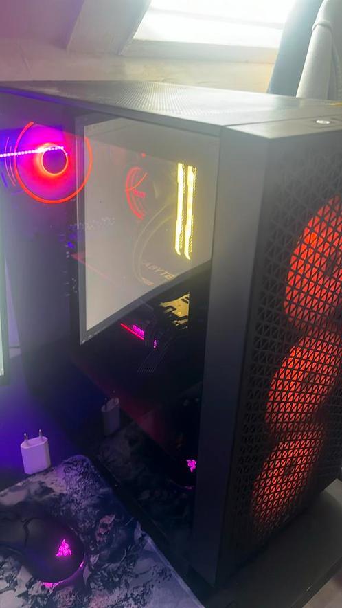 Krachtige game pc. Amd ryzen 5 5600x, RTX 3080, 32gb ram., Computers en Software, Desktop Pc's, Zo goed als nieuw, 4 Ghz of meer