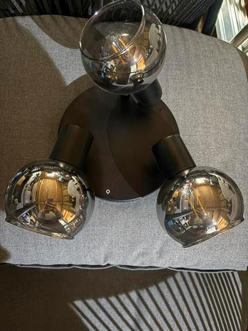 Smoke plafond lamp 3 spots beschikbaar voor biedingen
